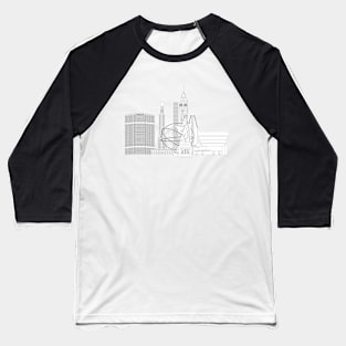 NY Lines Baseball T-Shirt